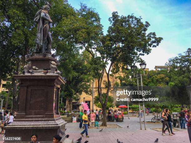 santander park in cucuta - norte de santander stockfoto's en -beelden