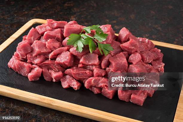 chopped raw beef - chopped food stock pictures, royalty-free photos & images