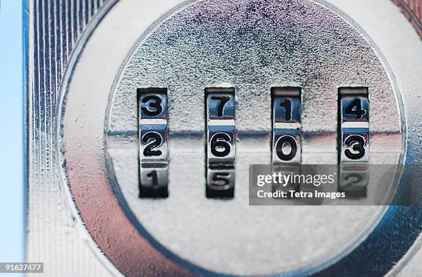 combination lock - safe lock stock pictures, royalty-free photos & images