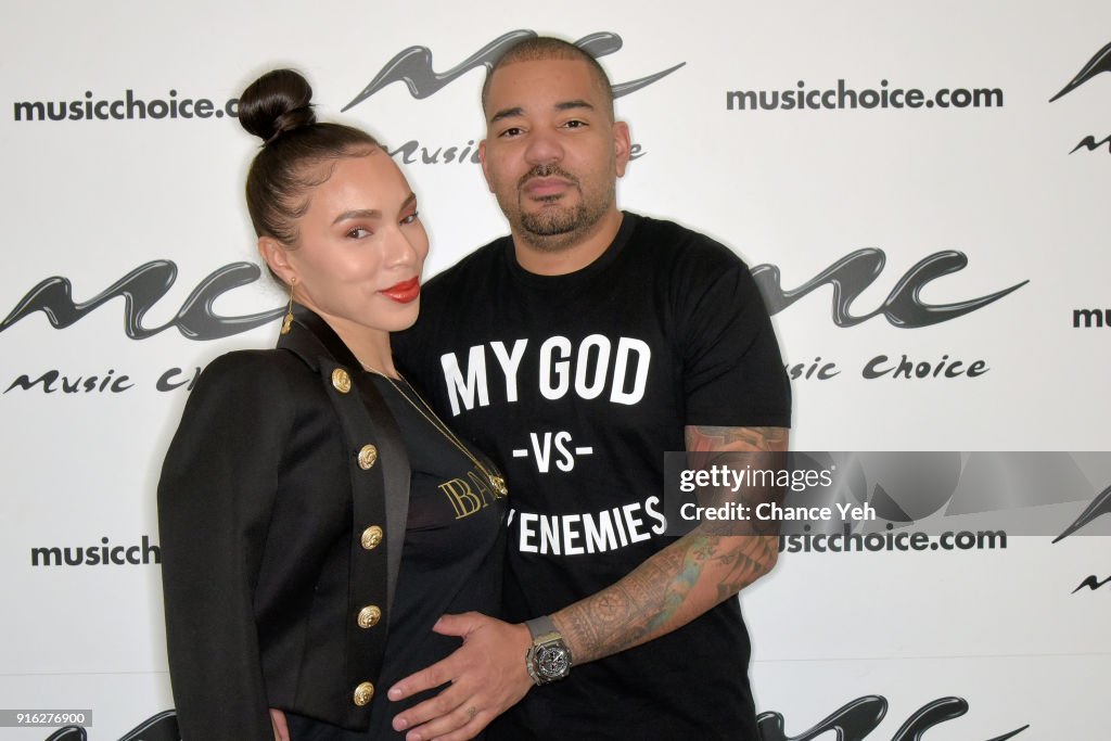 DJ Envy and Gia Casey Visit Music Choice