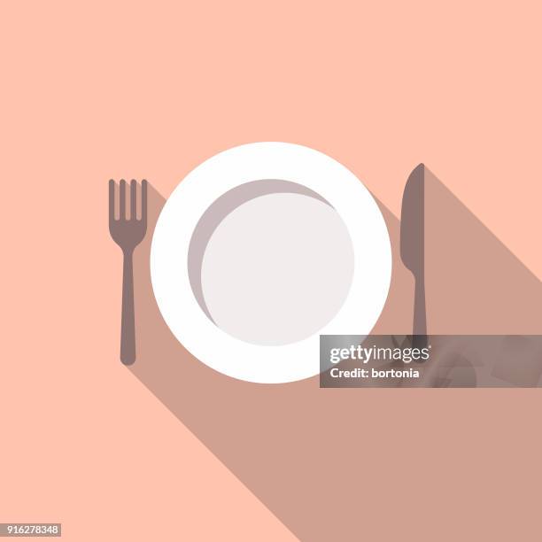 romantic dinner flat design valentine's day romance icon - valentine dinner stock illustrations