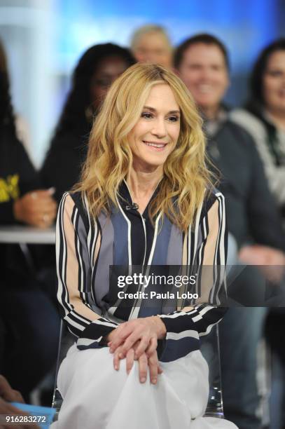 Holly Hunter is a guest on "Good Morning America," Friday, February 9 airing on the Walt Disney Television via Getty Images Television Network. HOLLY...