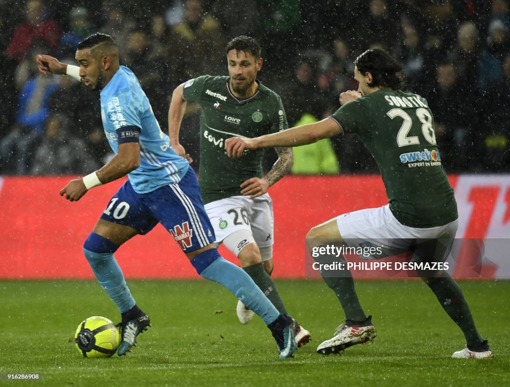 FBL-FRA-LIGUE1-SAINT ETIENNE-MARSEILLE