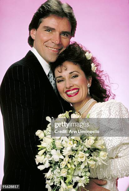 Travis and Erica wedding - 3/2/88 The first wedding of Erica to Travis Montgomery , her fifth and sixth husband, respectively, and the father of...