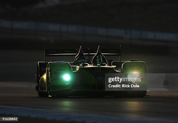 Scott Sharp drives the Patron Highcroft Racing Acura ARX-02a during practice for the American Le Mans Series 2009 Monterey Sports Car Championships...