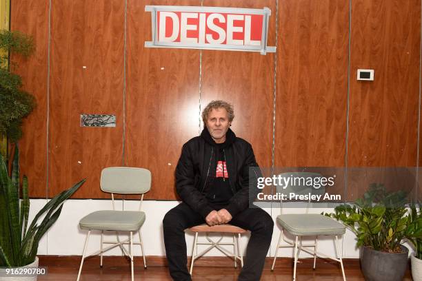 Renzo Rosso attends Diesel's opening of a real knock-off store on Canal Street during NY Fashion Week on February 9, 2018 in New York City.