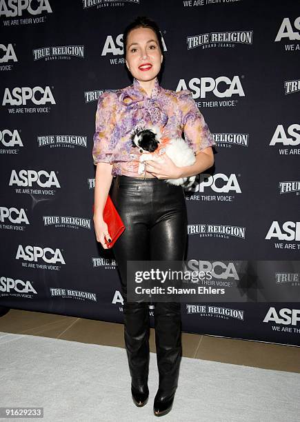 Fabiola Beracasa attends the 2009 ASPCA Young Friends benefit at the IAC Building on October 8, 2009 in New York City.