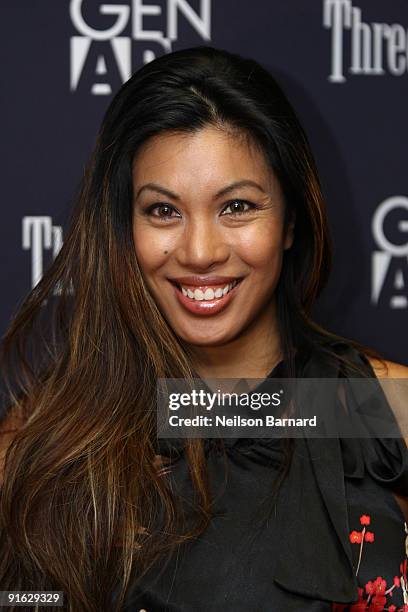 Reality television personality Leilene Ondrade attends the premiere of "Black Dynamite" hosted by Gen Art at the AMC Loews 19th Street on October 8,...