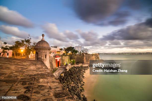 san juan, puerto rico - altstadt von san juan stock-fotos und bilder