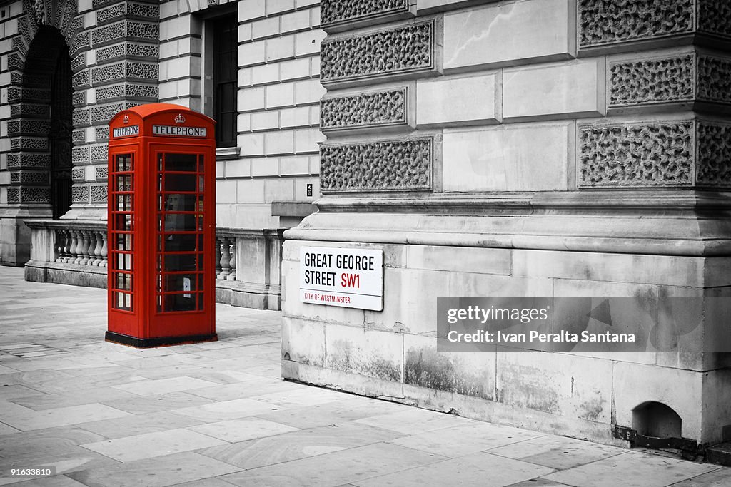 Red Phone booth at London