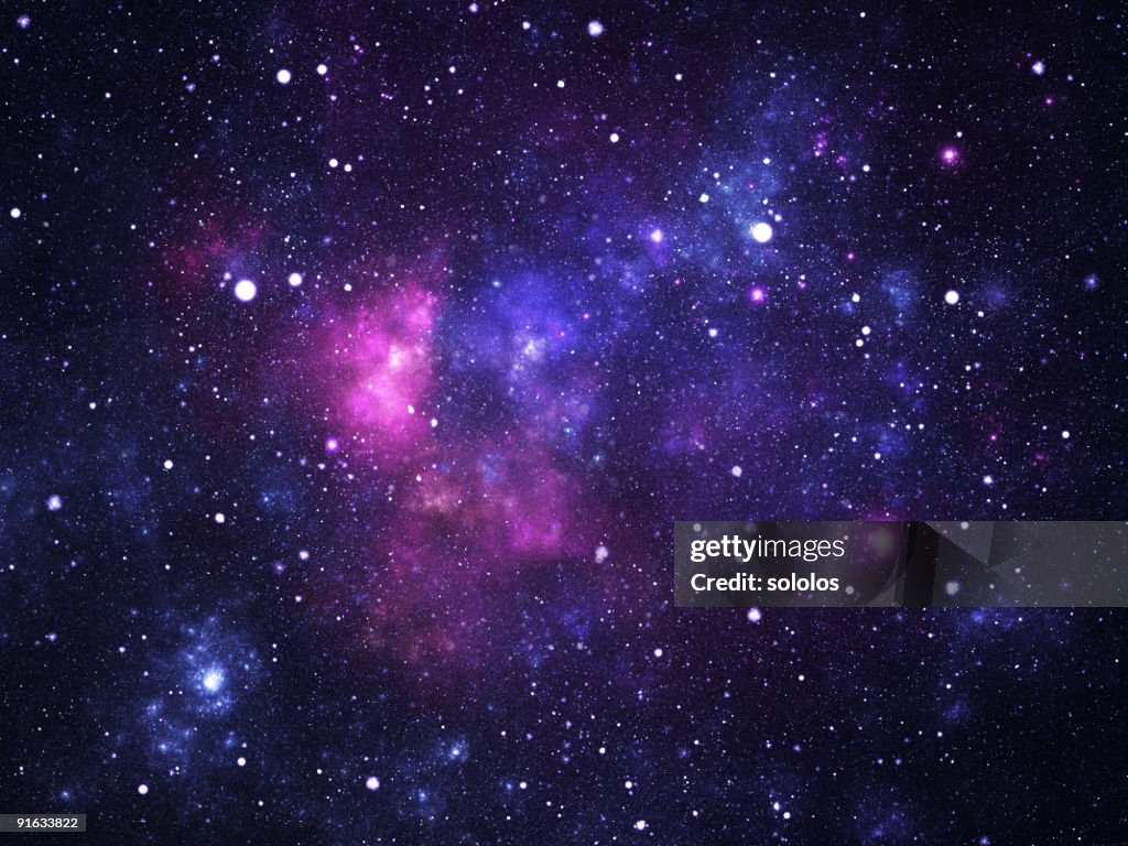 Espaço galáxia