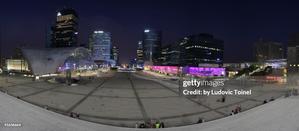 Panorama of La Defense