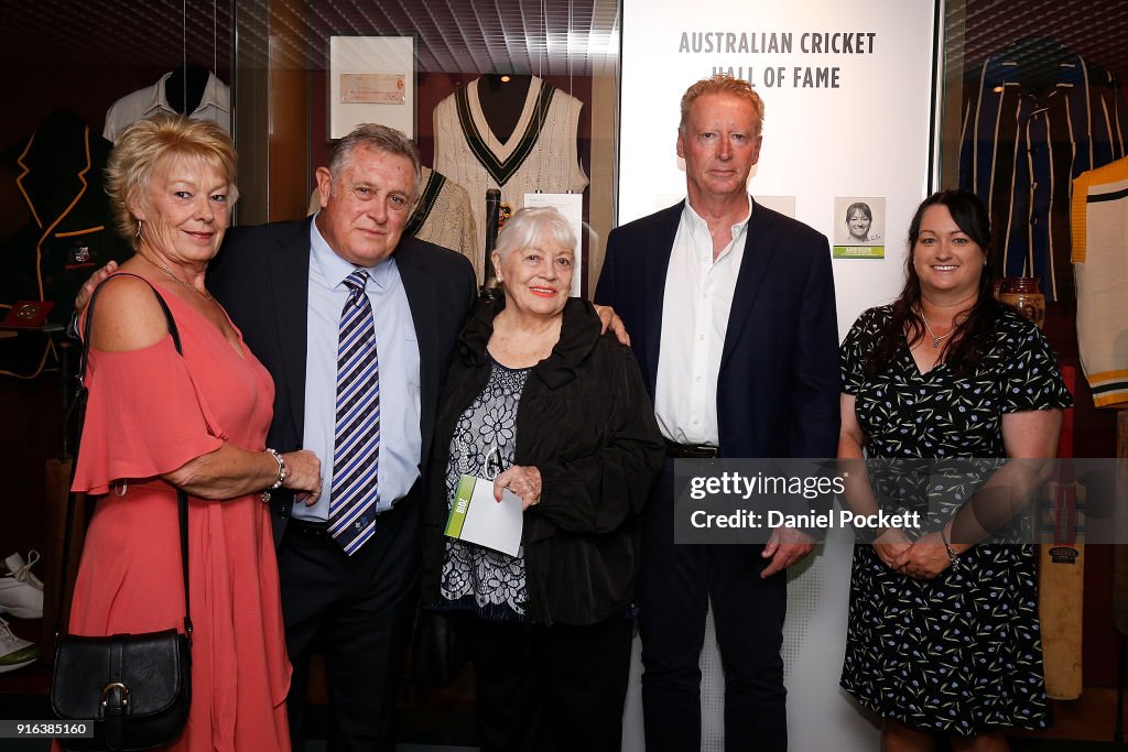 Cricket Hall of Fame Media Opportunity
