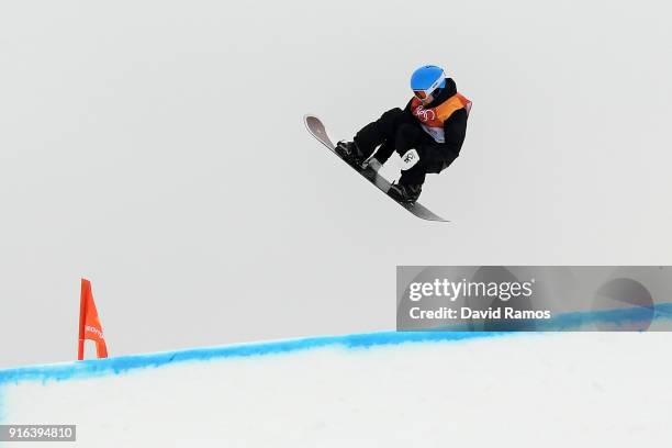 Roope Tonteri of Finland competes during the Men's Slopestyle qualification on day one of the PyeongChang 2018 Winter Olympic Games at Phoenix Snow...