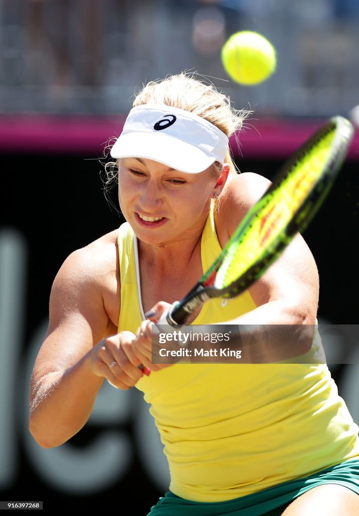 Australia v Ukraine - Fed Cup