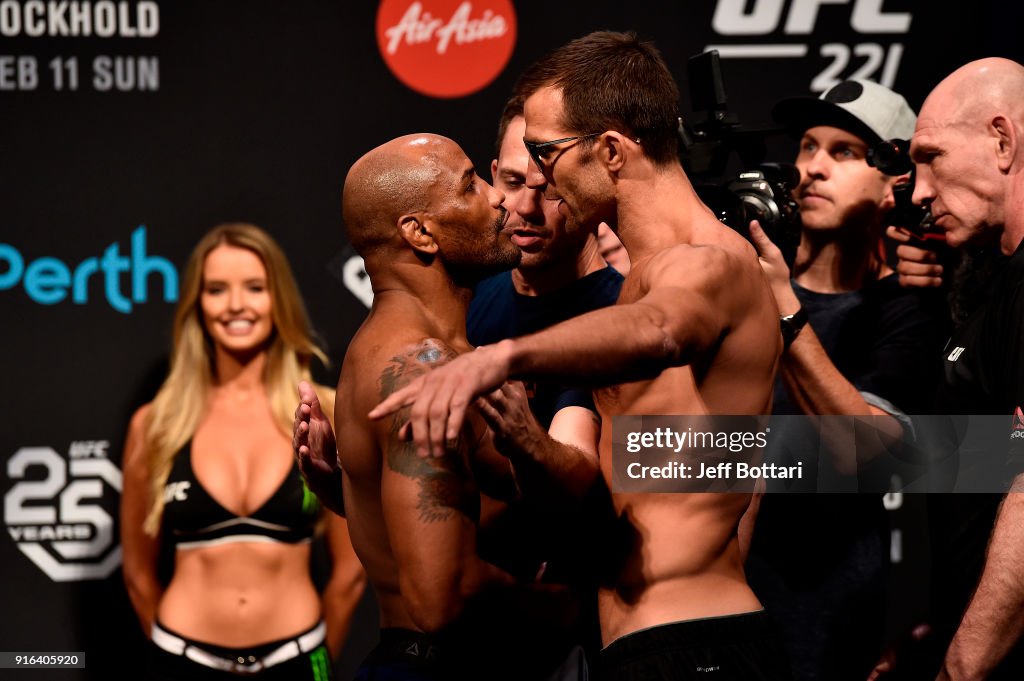 UFC 221 Weigh-ins