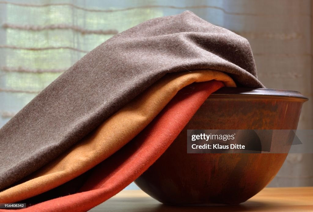 Wollstoffe im Wohnraum