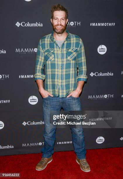 Geoff Stults attends Inaugural Mammoth Film Festival - Day 2 on February 9, 2018 in Mammoth Lakes, California.