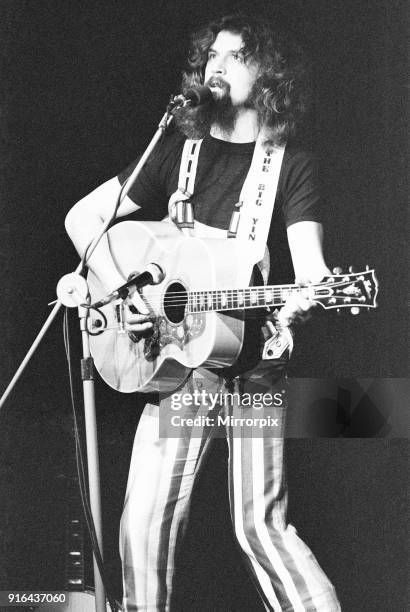 Billy Connolly in concert, performing on stage at Durham University, Durham, as part of his 64 date Big Wee Tour of Britain, Thursday 15th February...