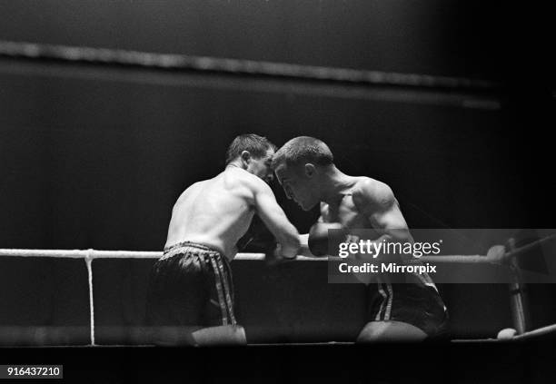 BBBofC British bantamweight title and Commonwealth bantamweight title fight at Kings Hall, Belfast, Northern Ireland between Belfast rivals Freddie...