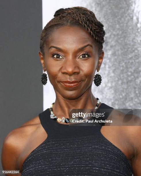 Actress Jeryl Prescott attends the premiere of Lionsgate's 'All Eyez On Me' on June 14, 2017 in Los Angeles, California.