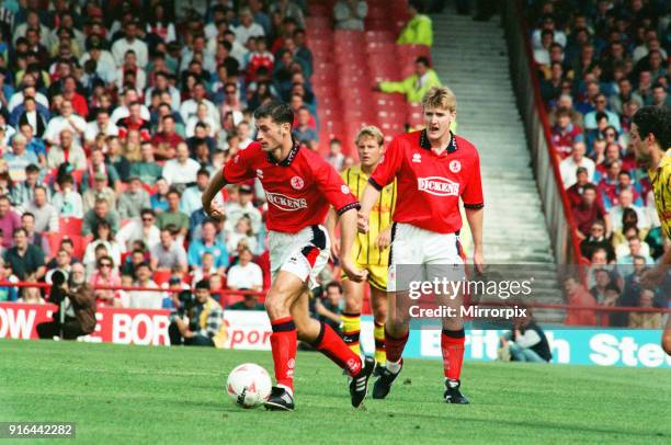 Middlesbrough 2 -0 Burnley Division 1 match held at Ayresome Park, 13th August 1994.