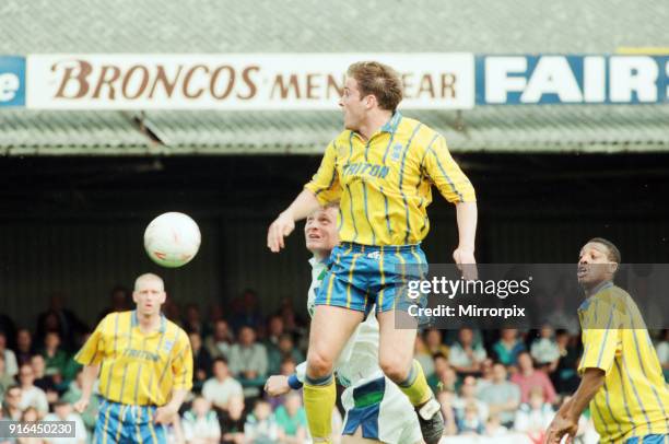 Tranmere 1-2 Birmingham, League match at Prenton Park, Sunday 8th May 1994. Last game of season. Birmingham City won the match, but were relegated.