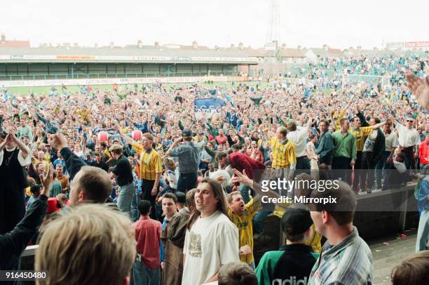 Tranmere 1-2 Birmingham, League match at Prenton Park, Sunday 8th May 1994. Last game of season. Birmingham City won the match, but were relegated.
