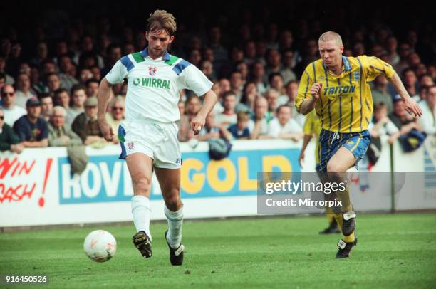 Tranmere 1-2 Birmingham, League match at Prenton Park, Sunday 8th May 1994. Last game of season. Birmingham City won the match, but were relegated.