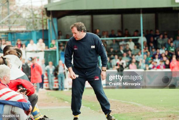 Tranmere 1-2 Birmingham, League match at Prenton Park, Sunday 8th May 1994. Last game of season. Birmingham City won the match, but were relegated....