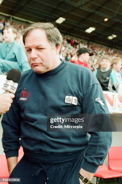 Tranmere 1-2 Birmingham, League match at Prenton Park, Sunday 8th May 1994. Last game of season. Birmingham City won the match, but were relegated....