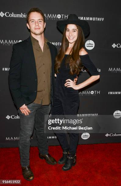 Will Brittain and Bianca Brittain attend Inaugural Mammoth Film Festival - Day 2 on February 9, 2018 in Mammoth Lakes, California.