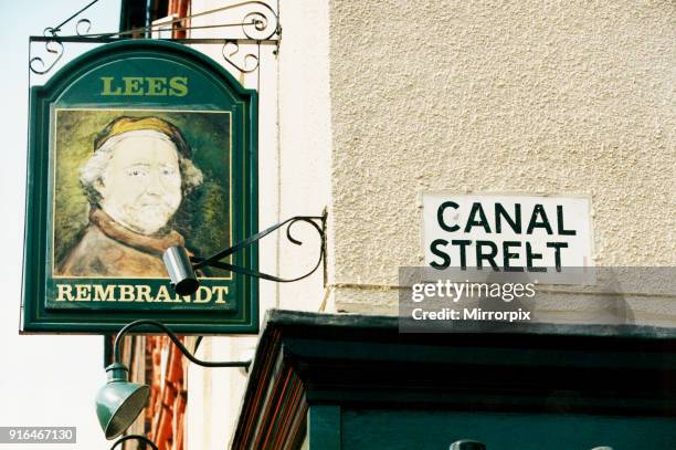 Canal Street, the centre of the Manchester Gay Village, is a street in Manchester city centre in North West England. The pedestrianised street, which...