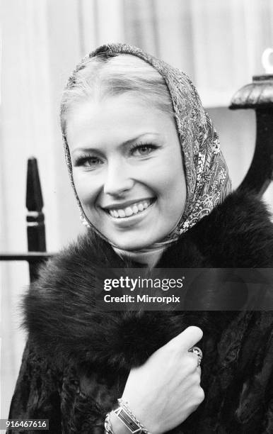 Dagmar Winkler, Miss Germany, Miss World Contestant, London, 16th November 1977.