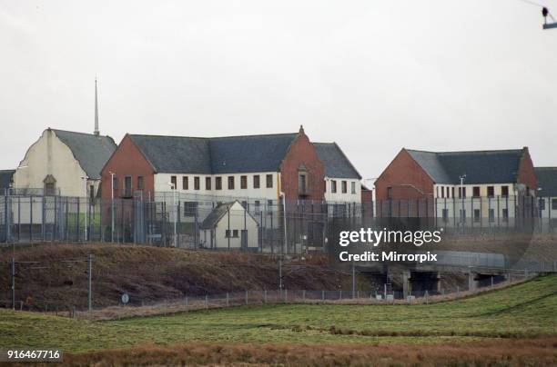 Carstairs State Hospital, a psychiatric hospital in Carstairs, South Lanarkshire, Scotland, 13th March 1997.