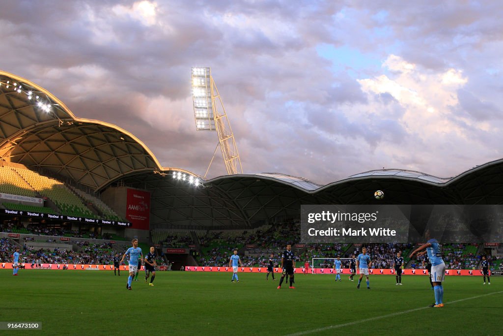A-League Rd 20 - Melbourne v Sydney
