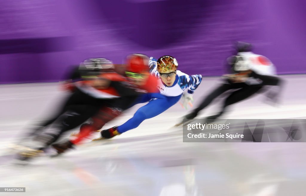 Short Track Speed Skating - Winter Olympics Day 1