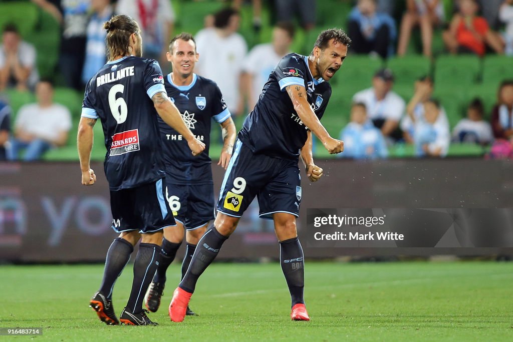 A-League Rd 20 - Melbourne v Sydney