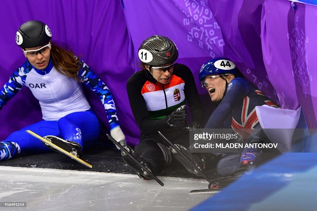 SHORT TRACK-OLY-2018-PYEONGCHANG