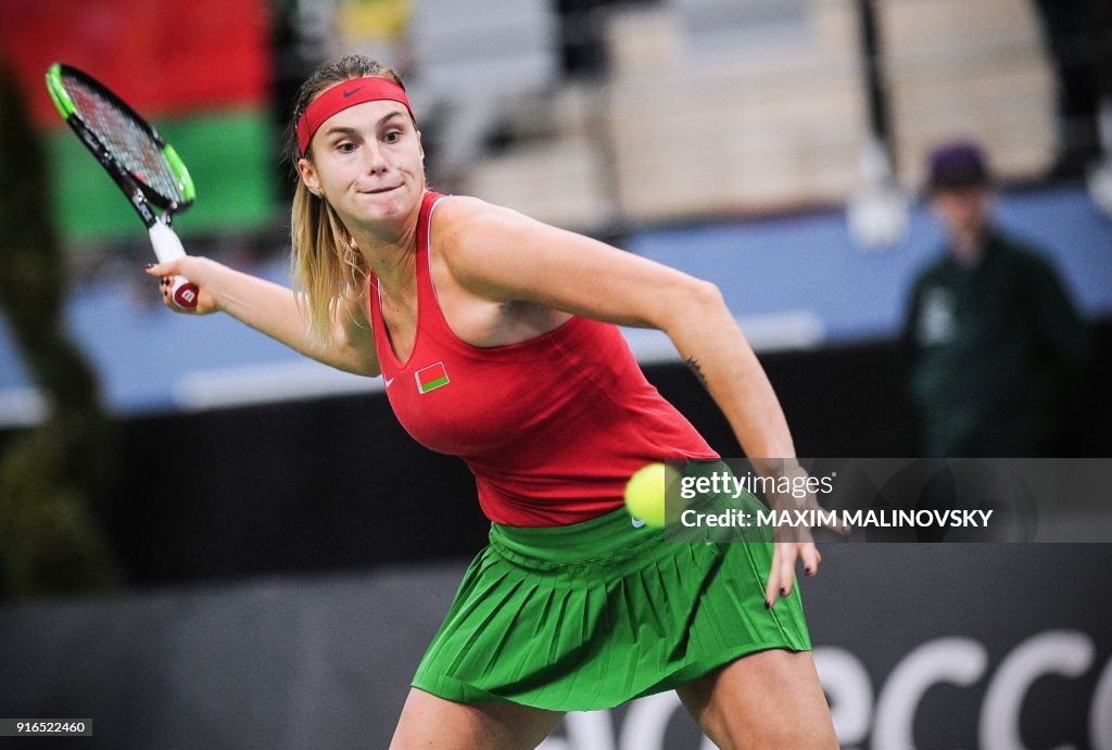 TENNIS-FEDCUP-BLR-GER