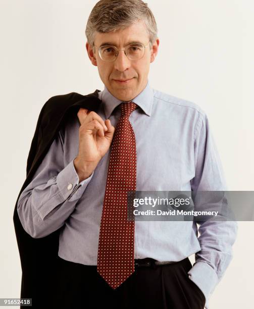 British Labour politician Jack Straw, 17th June 1996.