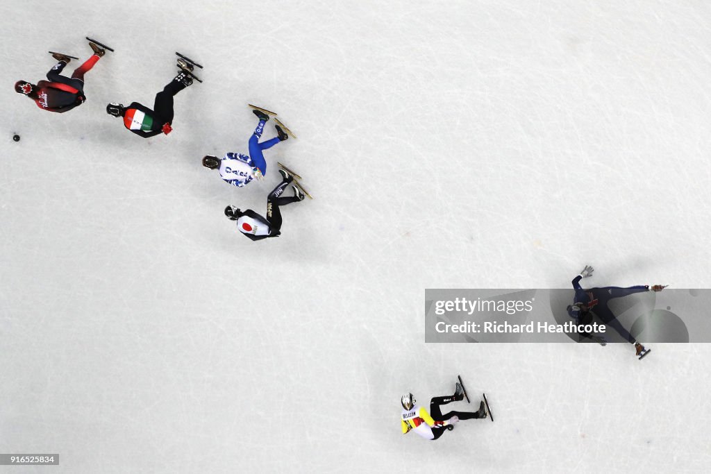 Short Track Speed Skating - Winter Olympics Day 1