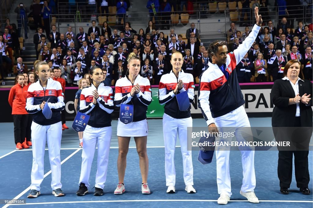 TENNIS-FEDCUP-FRA-BEL