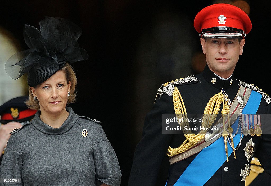 The Queen and The Duke of Edinburgh attend Service of Commemoration