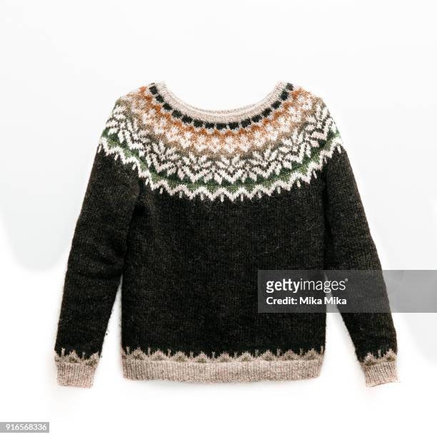 icelandic sweater - wollig stockfoto's en -beelden