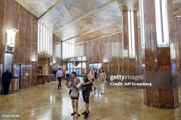 Chrysler Building Interior Photos and Premium High Res Pictures - Getty ...