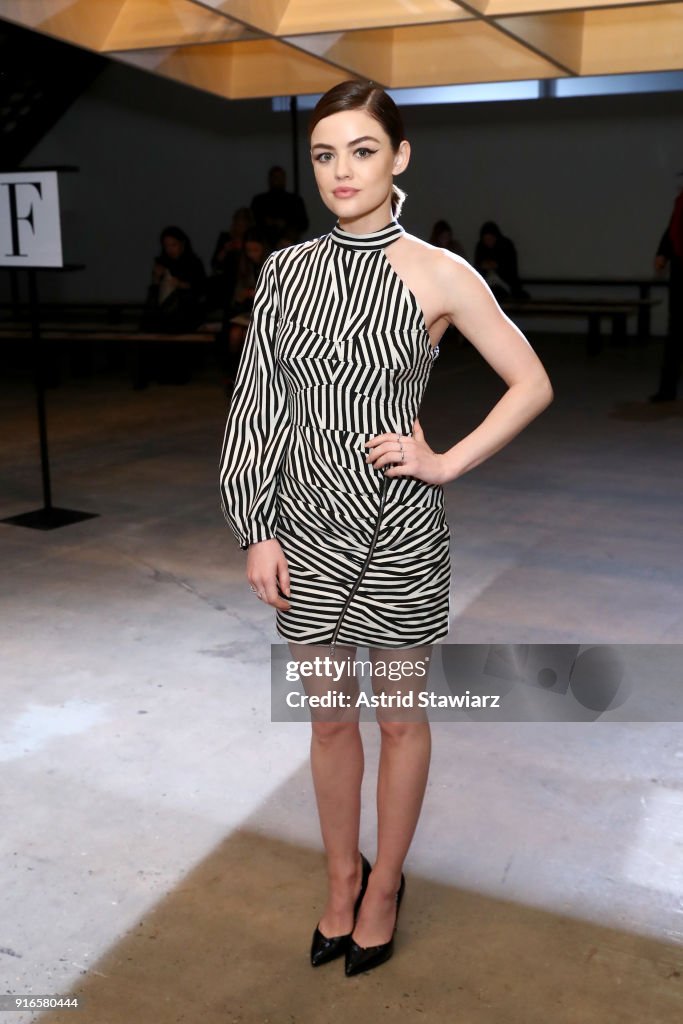 Self-Portrait Fall Winter 2018 -Front Row - New York Fashion Week