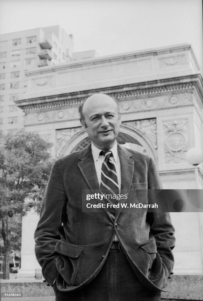 Ed Koch In Washington Square Park