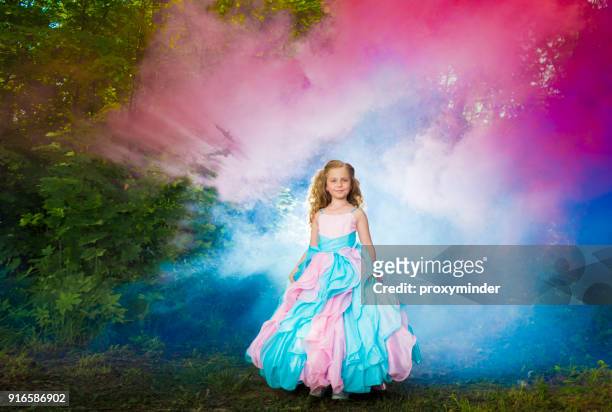 forest fairy - latvia girls stock pictures, royalty-free photos & images