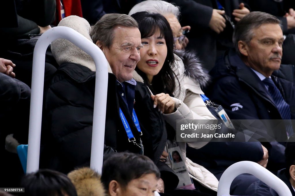 Winter Olympics - Celebrity Appearances